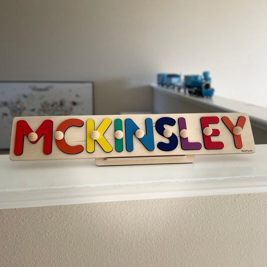 Personalized Wooden Name Puzzle - Wooden Toy